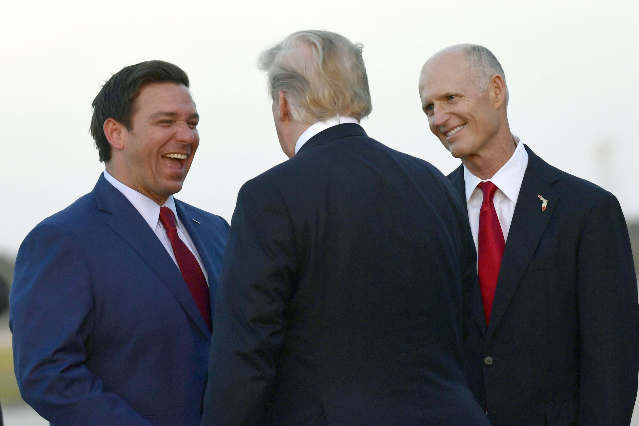 Florida Sen. Rick Scott endorses Trump over DeSantis for 2024