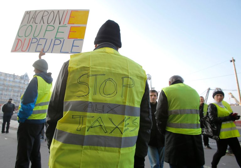 1 dead, scores injured in fuel tax protests around France