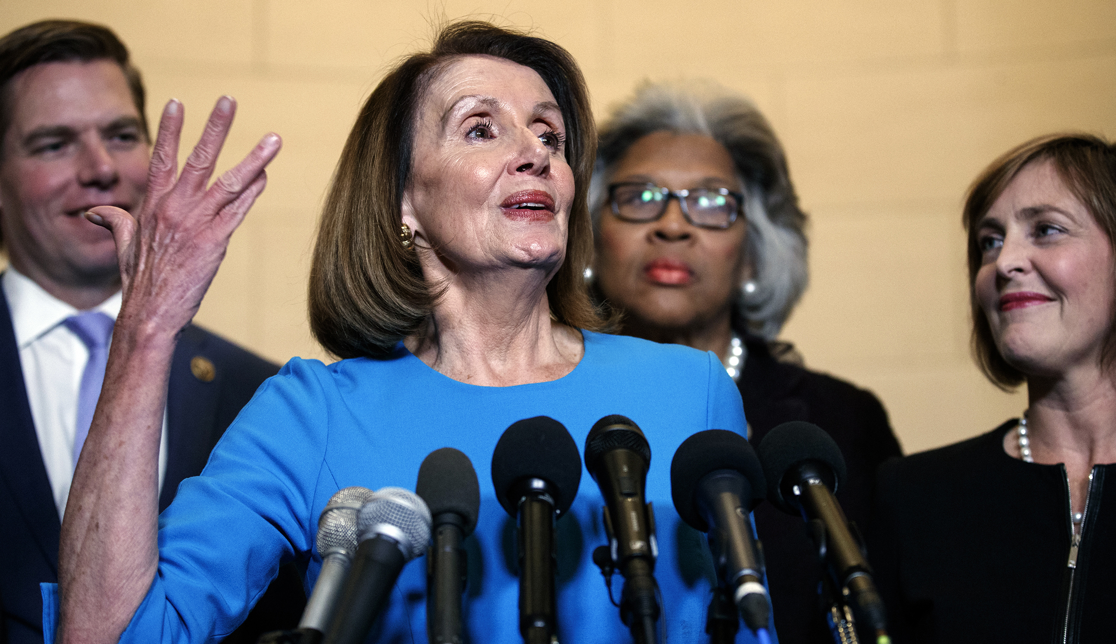 Nancy Pelosi easily wins speaker nomination in private House Dem vote