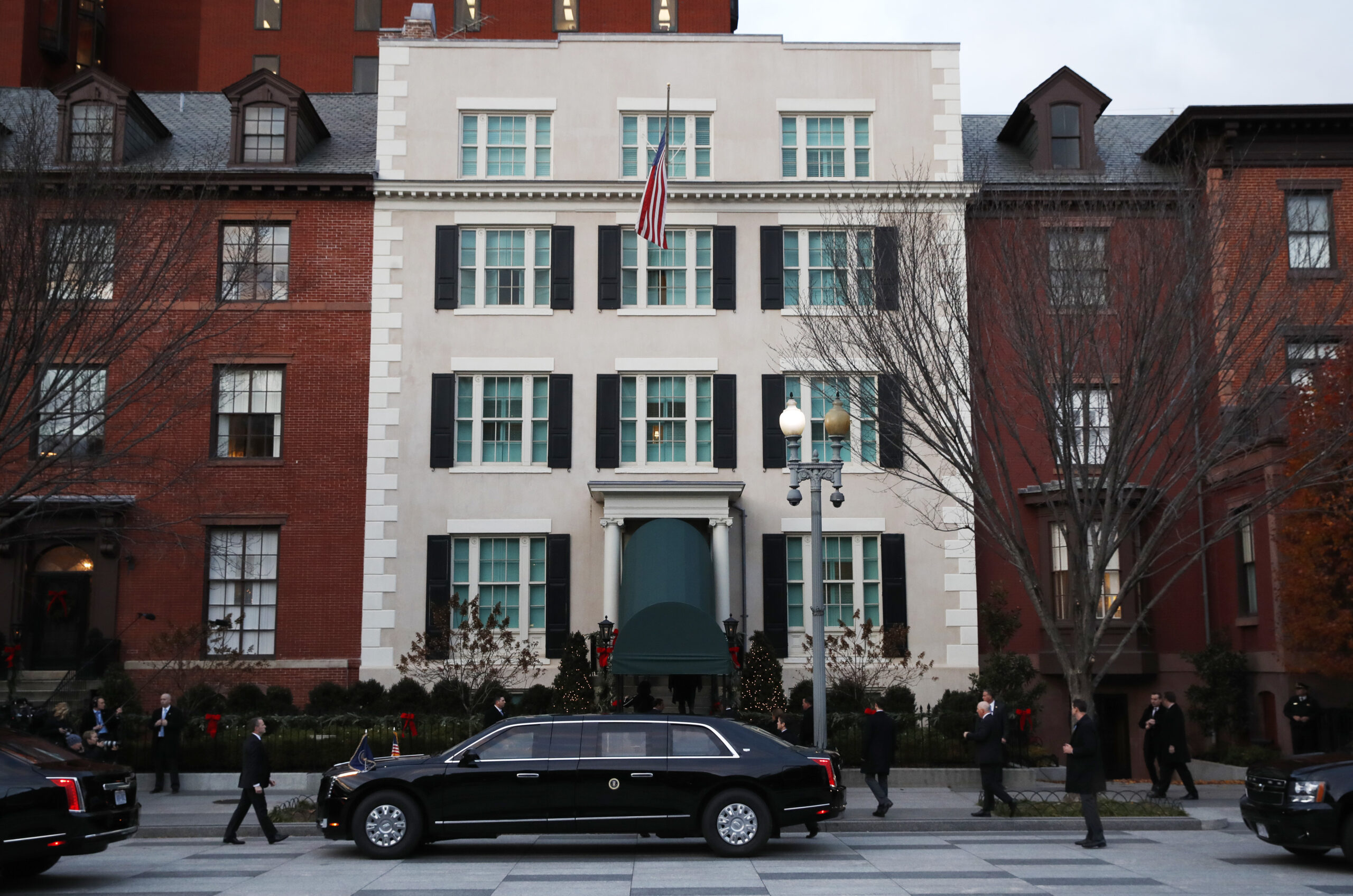 Kamala Harris takes up residence in Biden’s White House-adjacent guesthouse