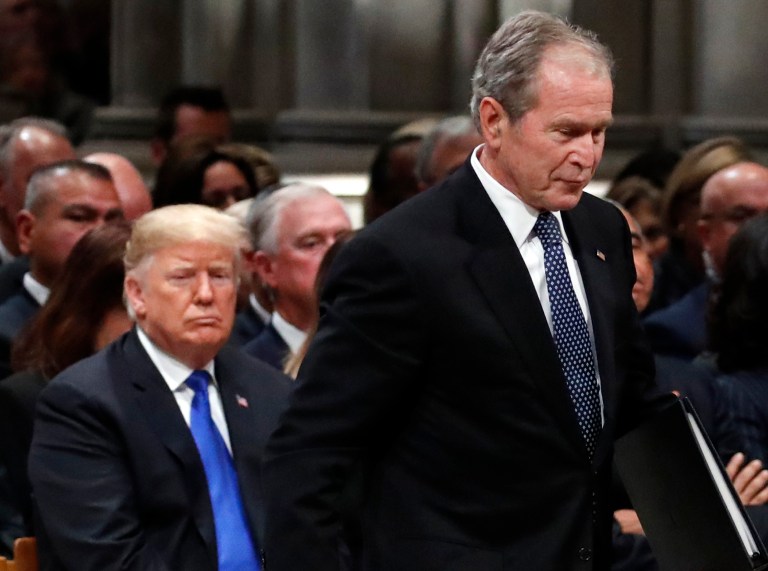 Trump’s Bush-like path to winning the 2024 GOP nomination