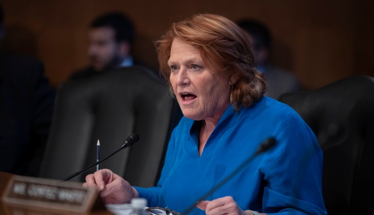 On police reform, Heidi Heitkamp’s hypocrisy raises hackles