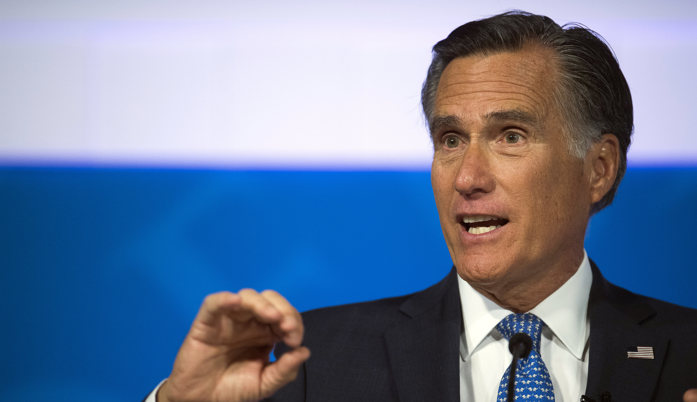 Real rather than rhetorical checks, Sen. Romney