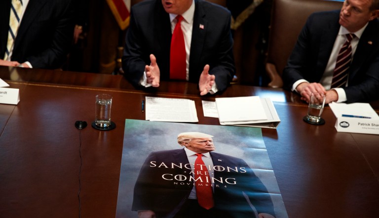 President Trump speaks during a cabinet meeting at the White House, Wednesday, Jan. 2, 2019, in Washington.