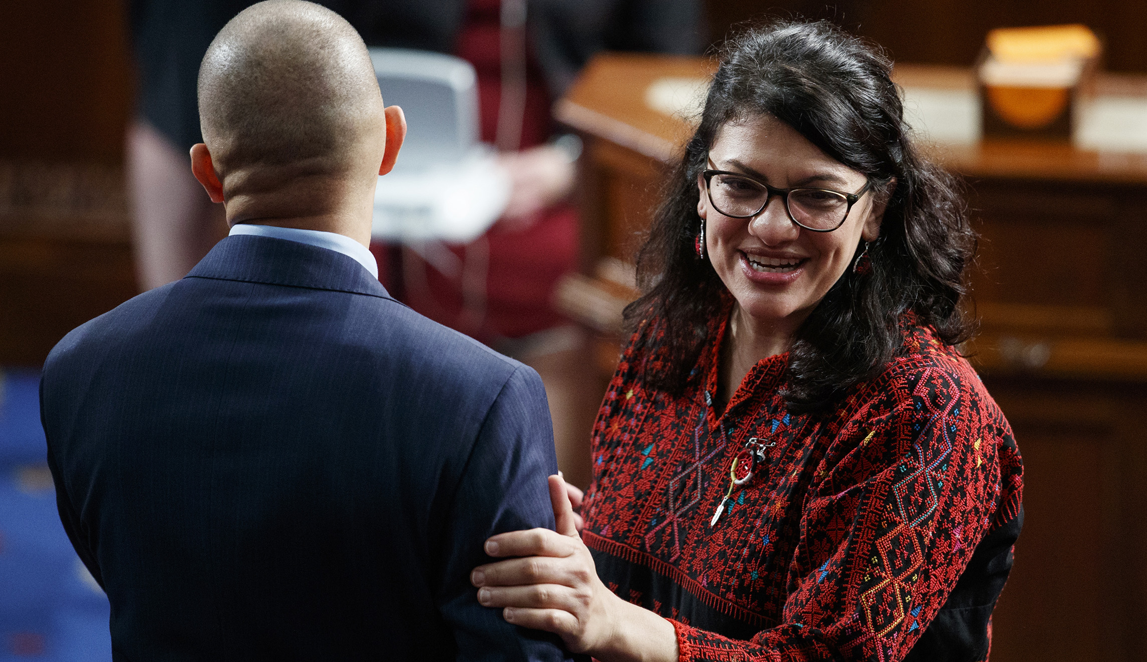 Democrats don’t want to hear Rashida Tlaib’s anti-Semitic dog whistle