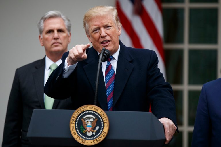 Trump tries to rally the troops for McCarthy amid House GOP mutiny