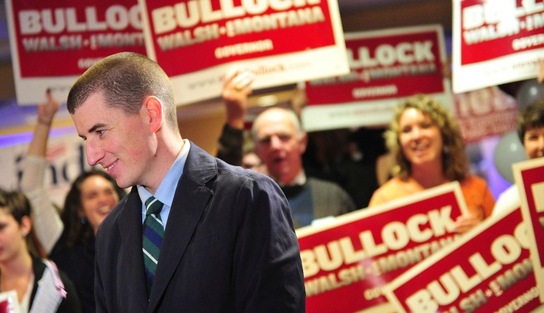 In this Nov. 7, 2012, file photo, Kevin O'Brien, former deputy chief of staff for Montana Gov. Steve Bullock, gives an interview after Bullock won the election in Helena, Mont. O'Brien, a former New York City mayoral aide who was quietly forced out of his job over sexual harassment allegations was fired previously for similar reasons. The Democratic Governors Association in Washington tells the New York Times that it fired O'Brien in December 2015. A spokesman for Mayor Bill de Blasio says the Democrat only learned about the prior situation because of the Times' reporting.