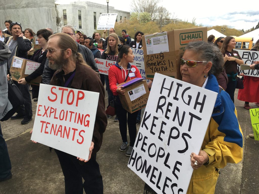 Oregon study proposes eviction moratorium last until state helps all