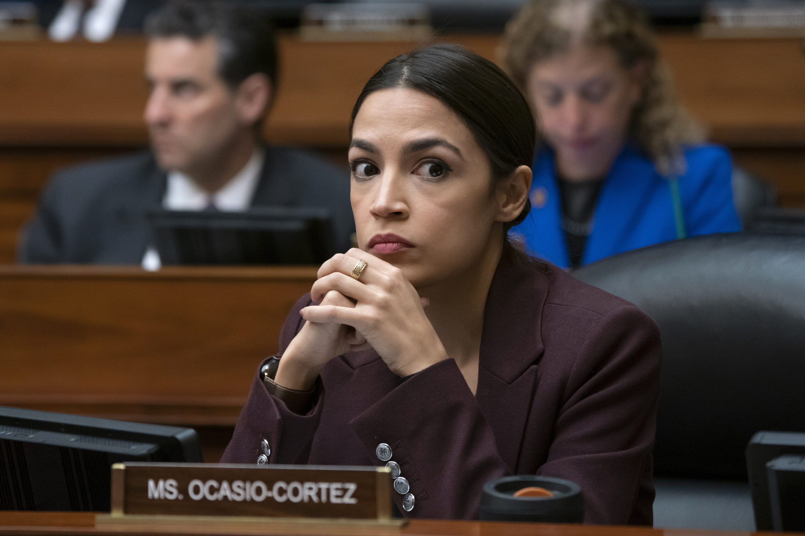 AOC talks a big game, but she’d rather fake being handcuffed than do her job