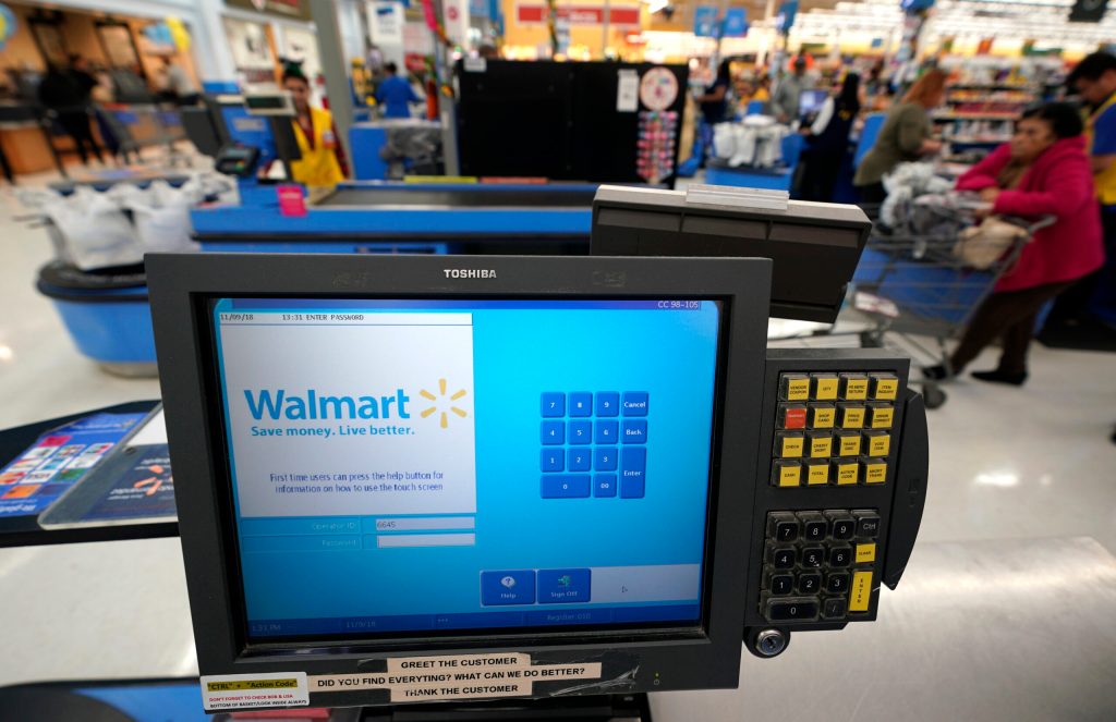 Woman charged with not scanning all items at Walmart self-checkout