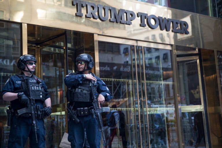 NYPD reducing security presence outside Trump Tower