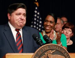 Illinois lieutenant governor says lawmakers will be forced to consider 20% income tax hike if voters nix graduated tax amendment