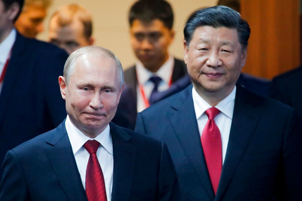 Xi and Putin to meet in person next week