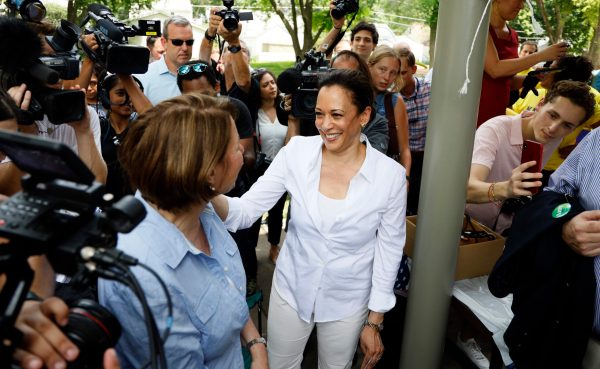 VP odds: Kamala Harris 5-2, Stacey Abrams 4-1, Amy Klobuchar 5-1