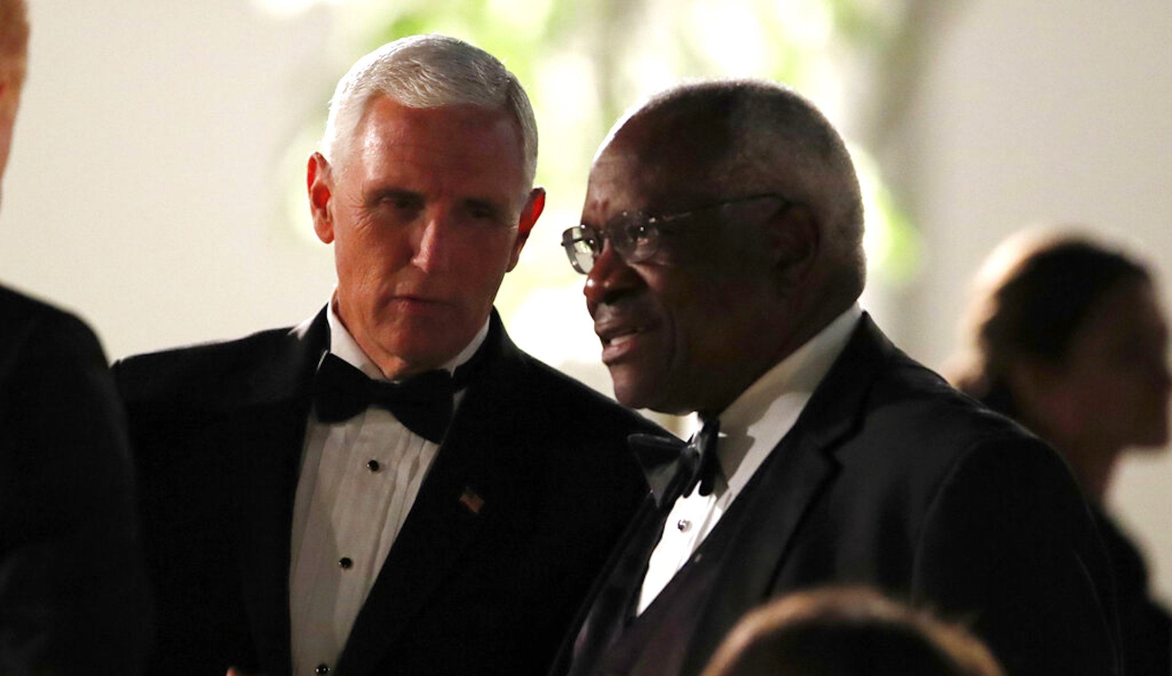 Pence condemns ‘appalling’ attacks on ‘principled jurist’ Clarence Thomas