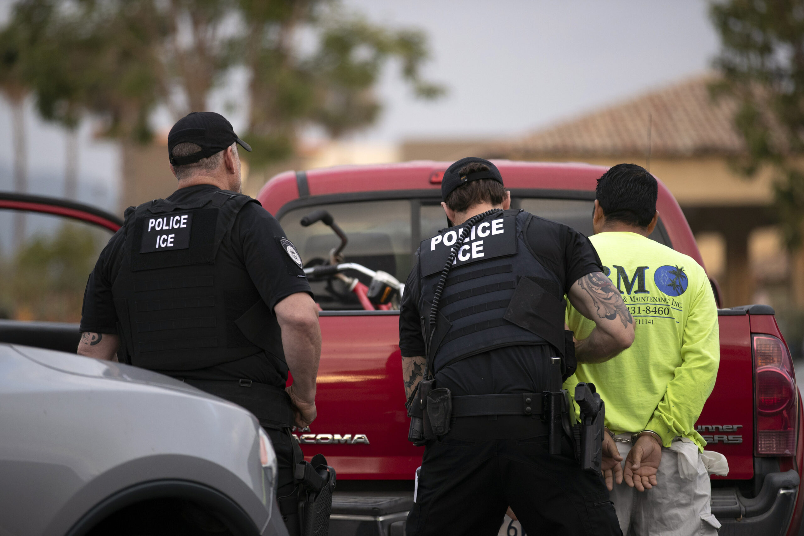 ICE deportations drop to record low under Biden