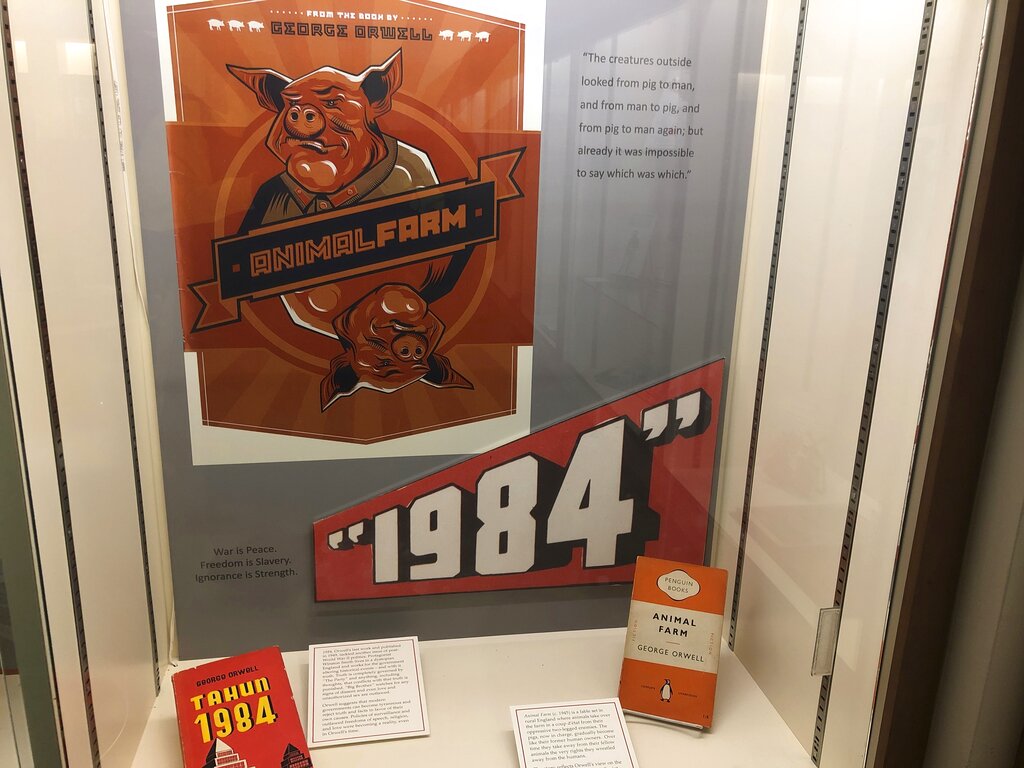 Female perspective of George Orwell’s 1984 in works