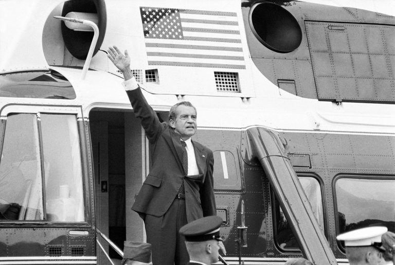 Trump says he would have fought Watergate, quitting Nixon’s ‘biggest regret’