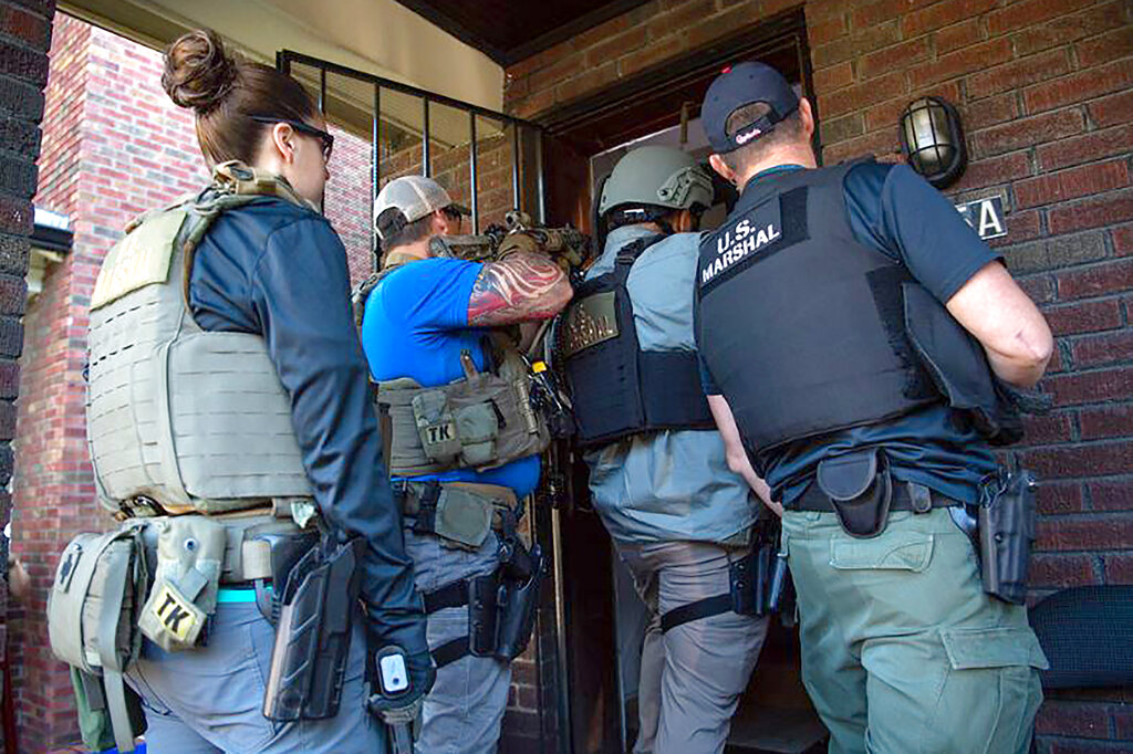 US Marshals Service rescues 45 missing children in largest human trafficking operation in Ohio history