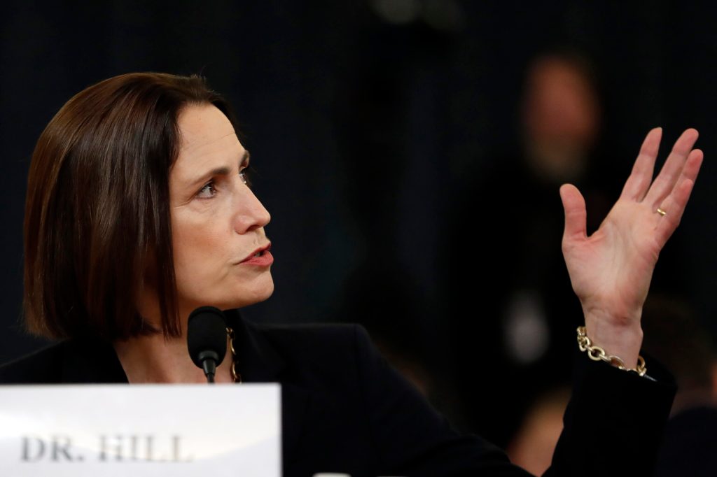 Dossier critic Fiona Hill introduced main source to Steele — and, Durham says, ‘PR Exec-1’