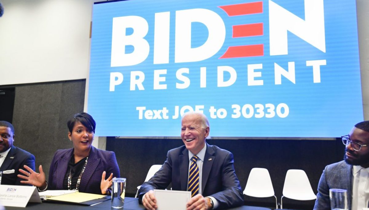 “Biden’s First Move Post-Presidency: Endorsing Keisha Lance Bottoms for Georgia Governor!”