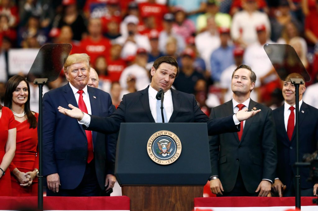DeSantis seeks to wrestle border issue from Trump with second visit