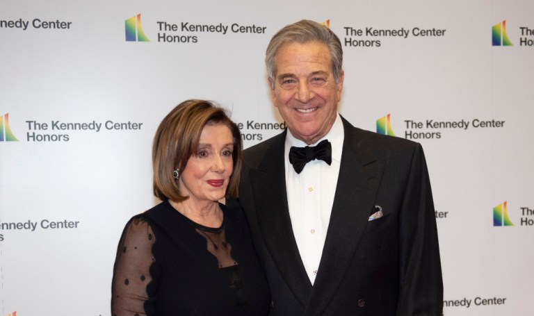 House Speaker Nancy Pelosi and her husband, Paul Pelosi.