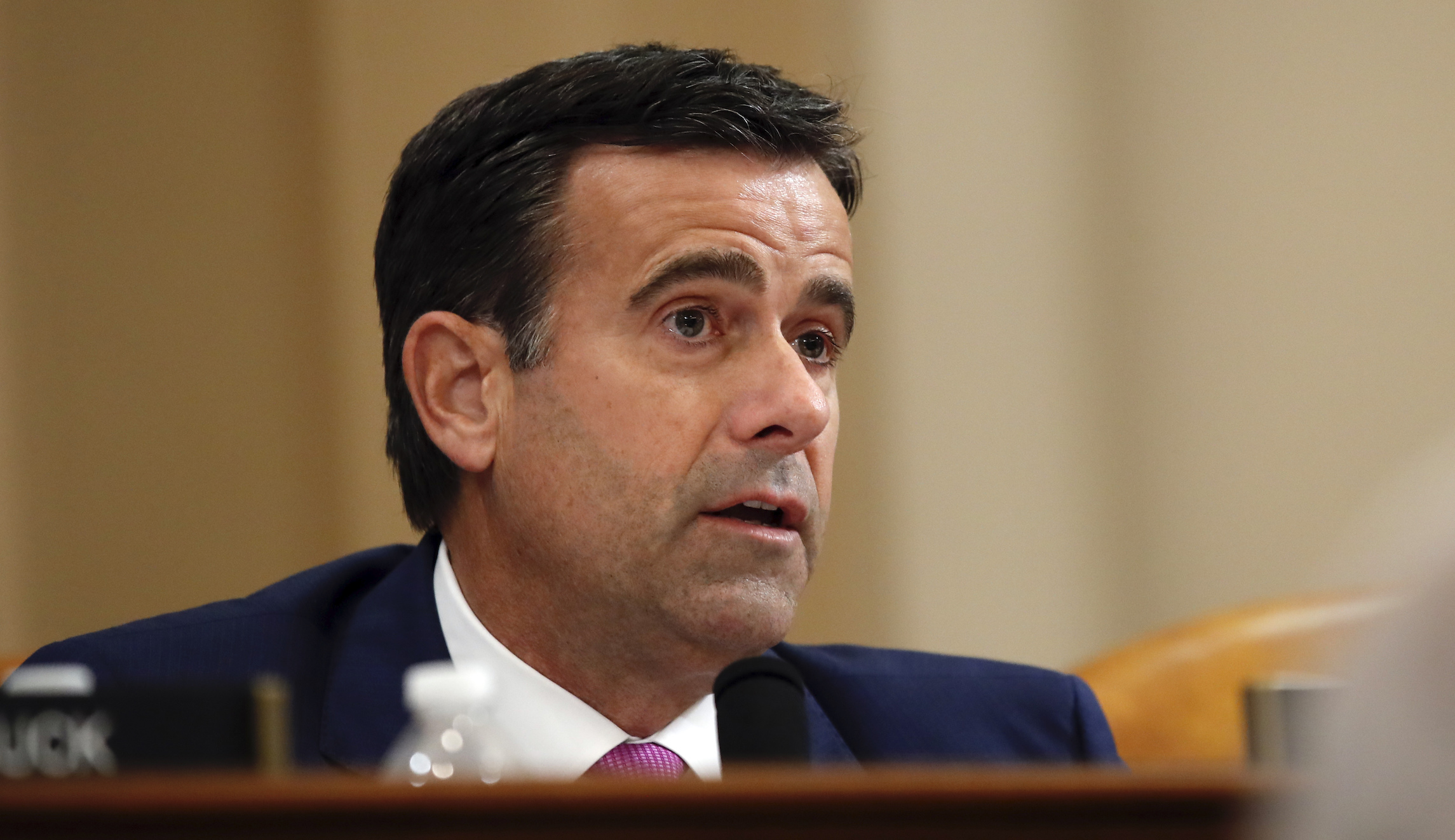Trump reconsiders John Ratcliffe for spy chief
