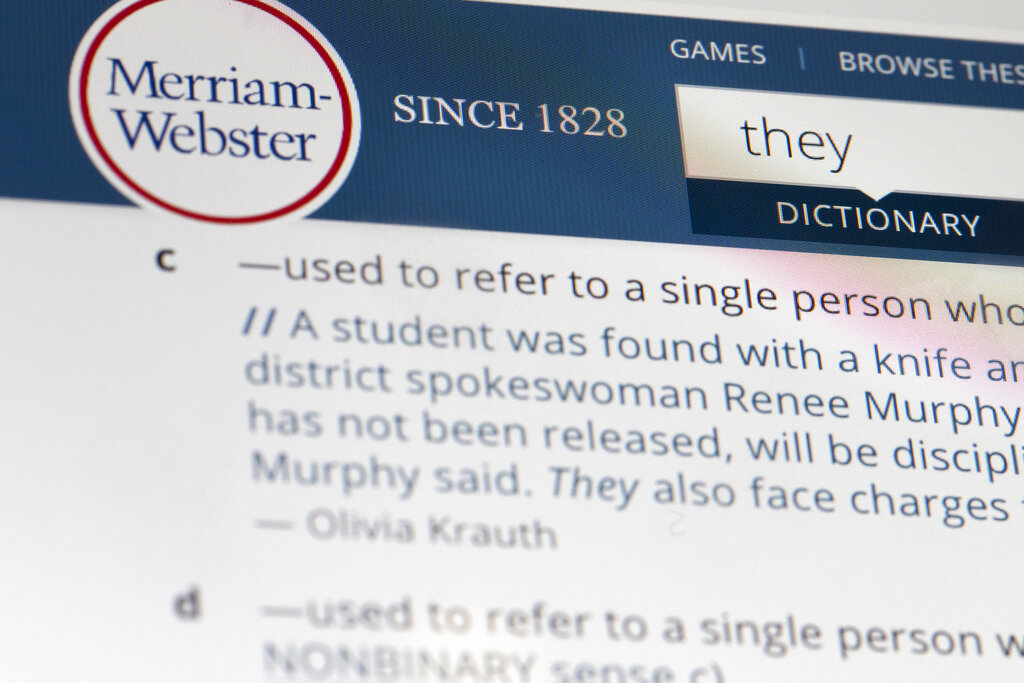 Man charged after threatening Merriam-Webster offices over gender definitions
