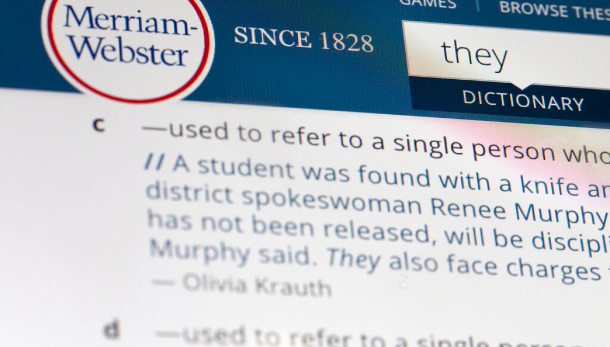 Man charged after threatening Merriam-Webster offices over gender definitions