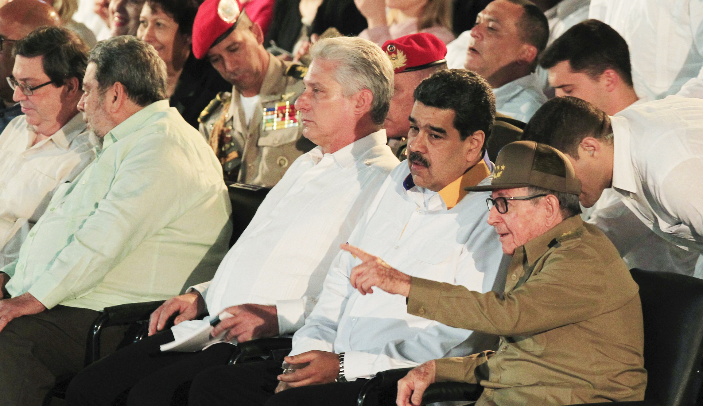 Counter Venezuela’s move to consolidate Cuba
