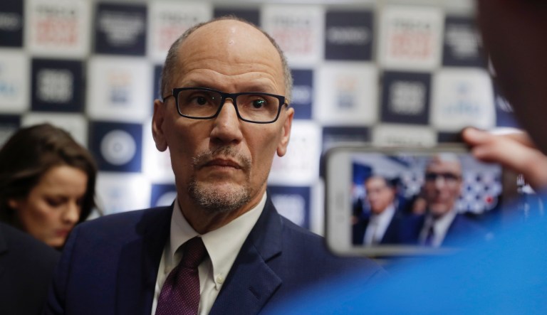 ‘Remarkably inclusive and, frankly, low bar’: DNC chairman justifies all-white debate stage