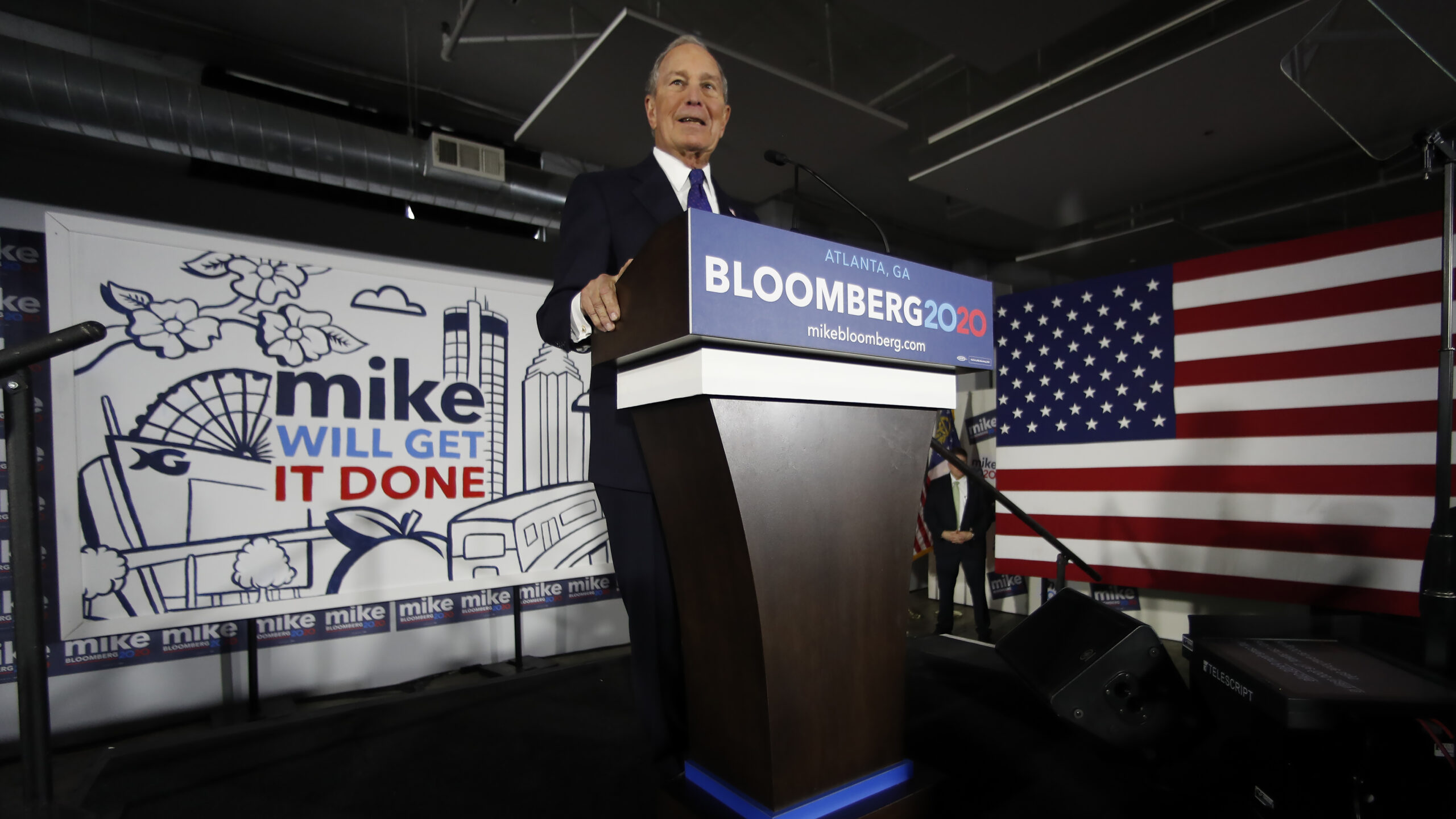 Bookies push Bloomberg to third, Bernie Sanders jumps to first