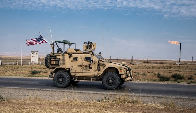 Forcing Russian vehicle off Syrian road, US military sends a strong message