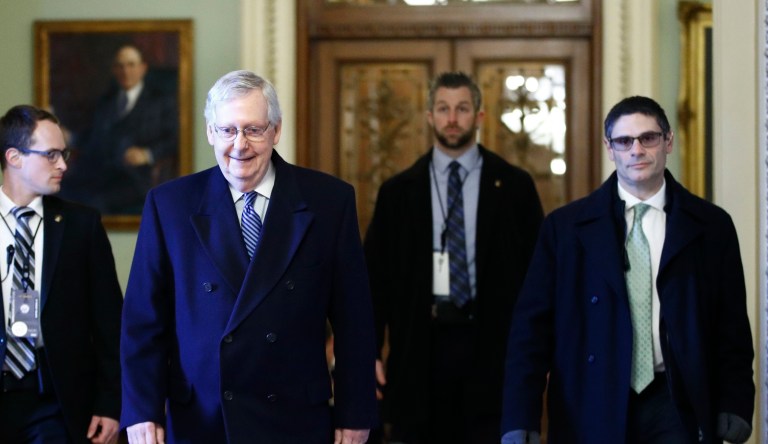 Mitch McConnell’s ‘deposition’ rule is just a cheap trick
