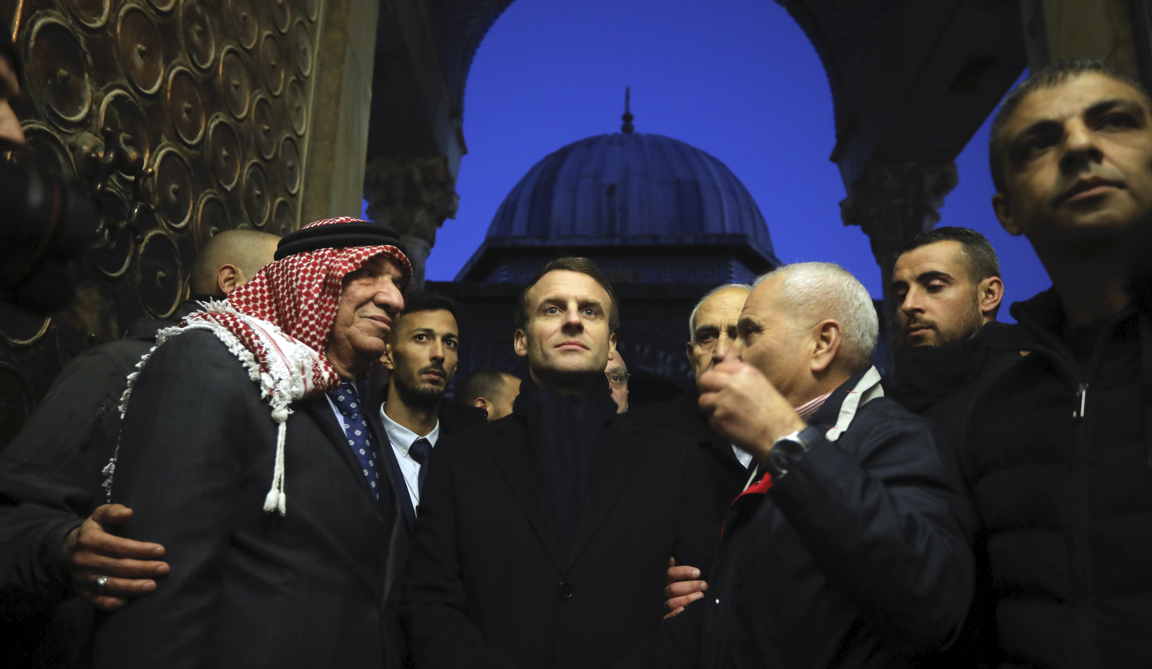 Emmanuel Macron’s silly Jerusalem security spectacle