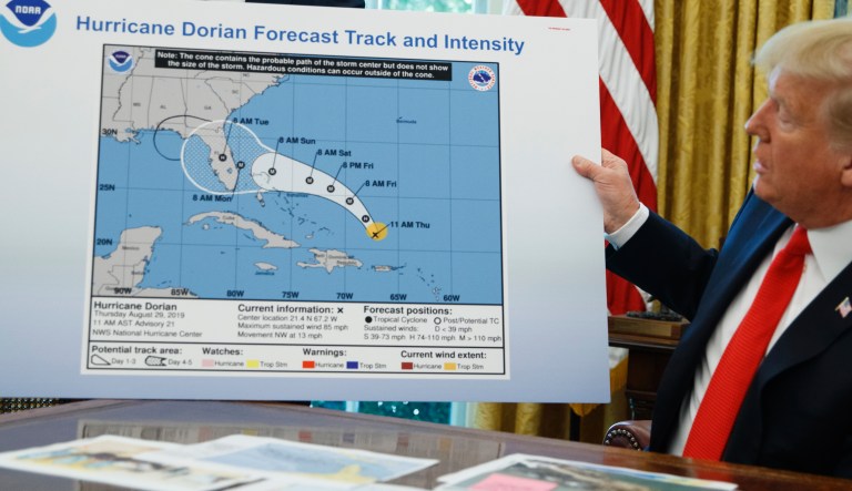 ‘Eroding the public trust’: Emails from climate agencies reveal outrage sparked by Trump ‘Sharpiegate’ scandal