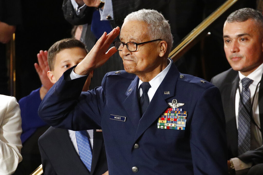 Tuskegee Airman Charles McGee dies at 102