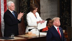 Trump: Pelosi ‘broke the law’ by ripping up State of the Union speech