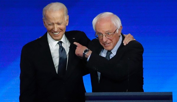 Biden falls behind Bernie Sanders for first time in nationwide Morning Consult poll