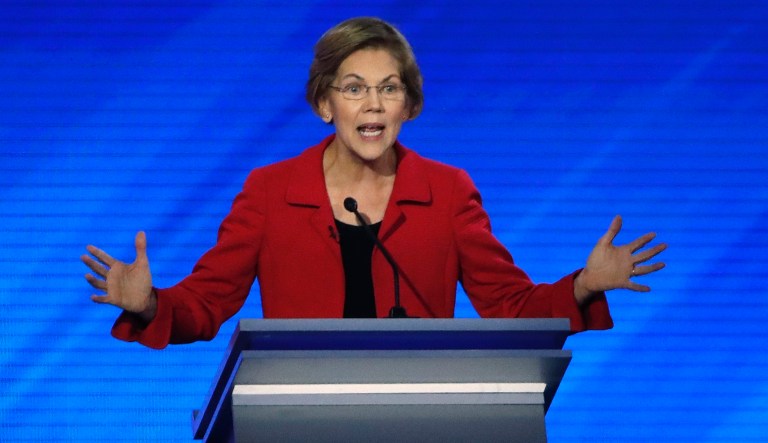 Warren says she’d accept Bloomberg money in general election after ripping his spending during debate