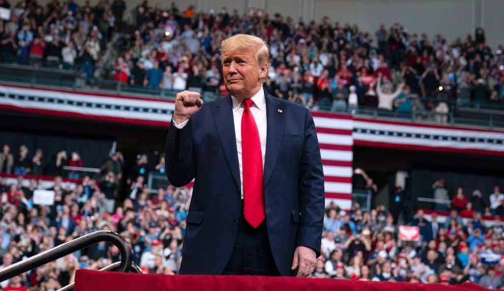 ‘Record-breaking support’: Trump campaign and RNC start 2020 with $60M fundraising haul