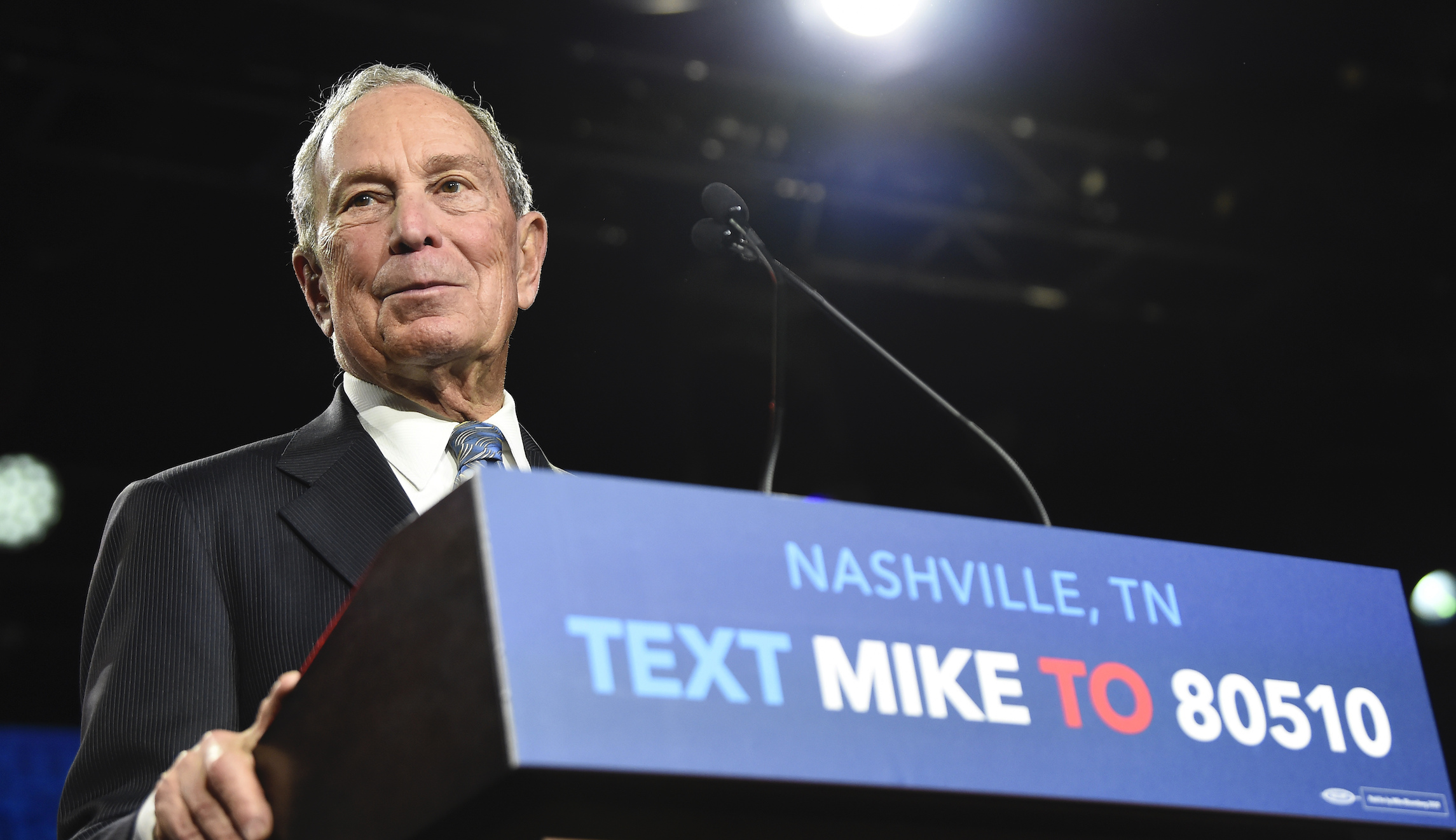 Mike Bloomberg looked weak at the debate because he didn’t believe what he was saying
