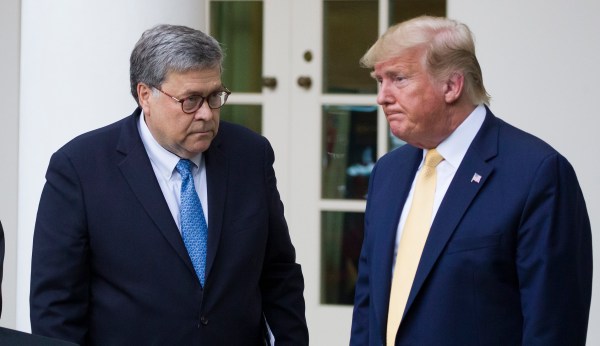 Barr on Trump tweets: ‘I don’t pay any attention’