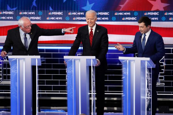AI picks Sanders to win big in Nevada, Biden voters shifting to Buttigieg
