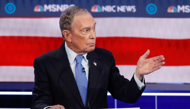 Michael Bloomberg bought his way onto the debate stage, but people still don’t buy his plan for the country