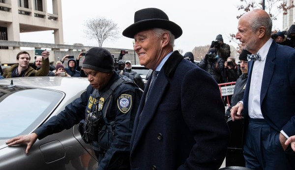 ‘He can sleep well at night’: Trump hints at Roger Stone pardon
