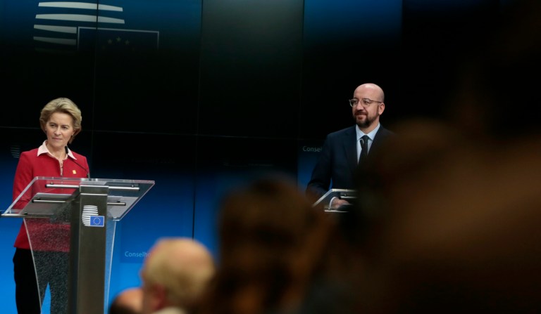 EU doubles down on defense joke