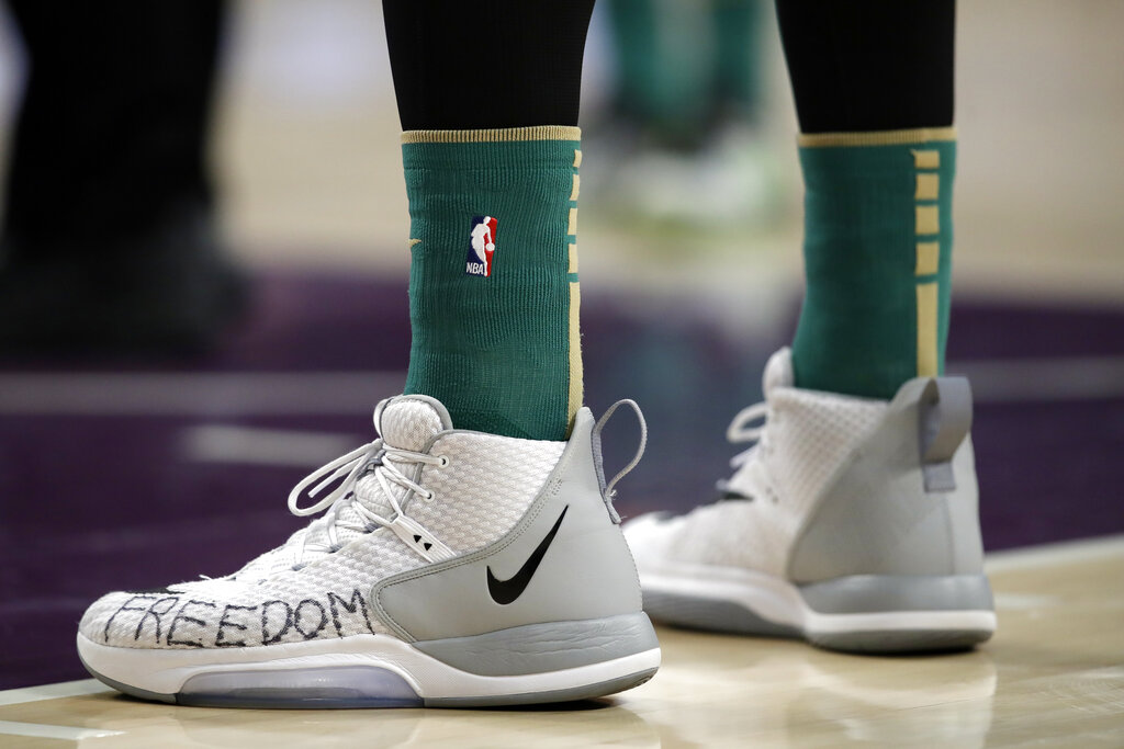 NBA star tests NBC again with freedom speech