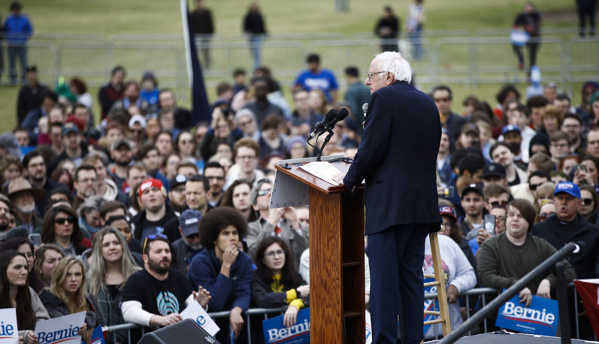 Bernie Sanders in God’s country